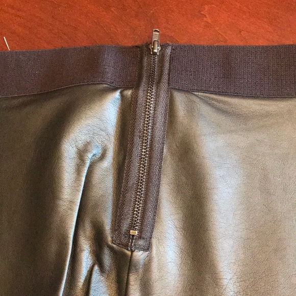J Crew Vegan Leather Leggings - Picture 5 of 6